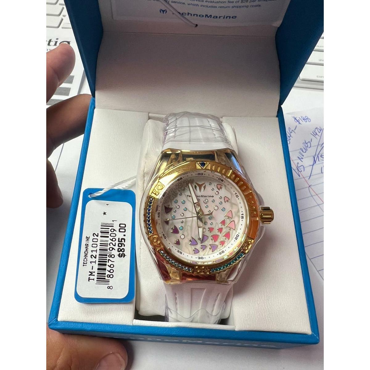 Technomarine Women`s TM-121002 Dream 40mm Gold Watch