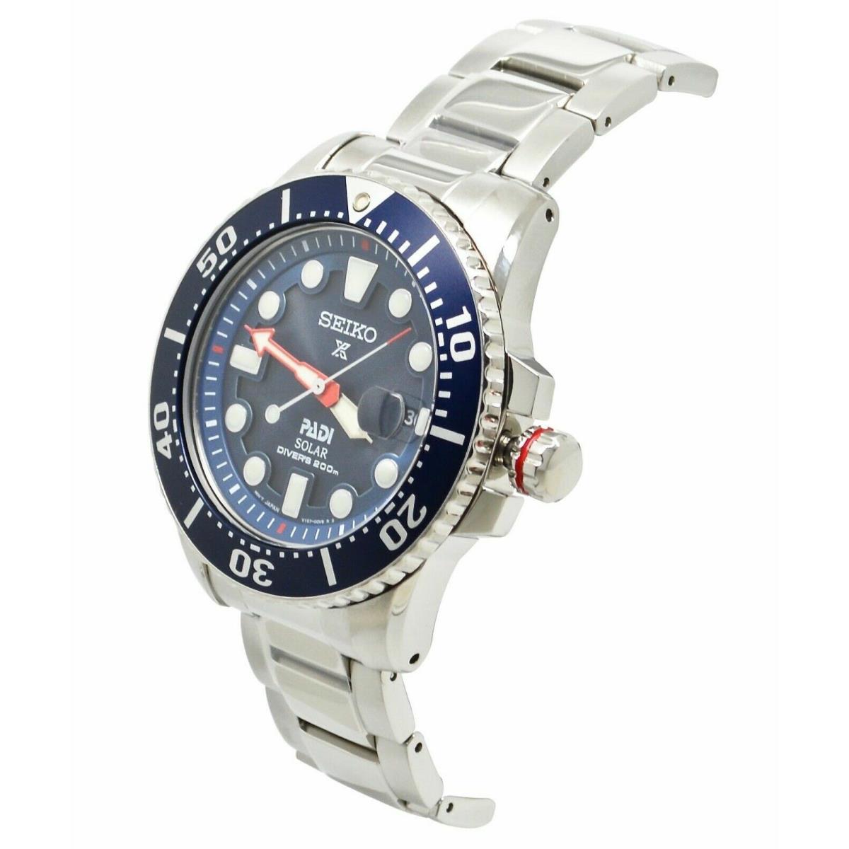 Seiko Men`s Padi Solar Prospex Divers 200M Stainless Steel Watch SNE549 -  Seiko watch - 018715230575 | Fash Brands