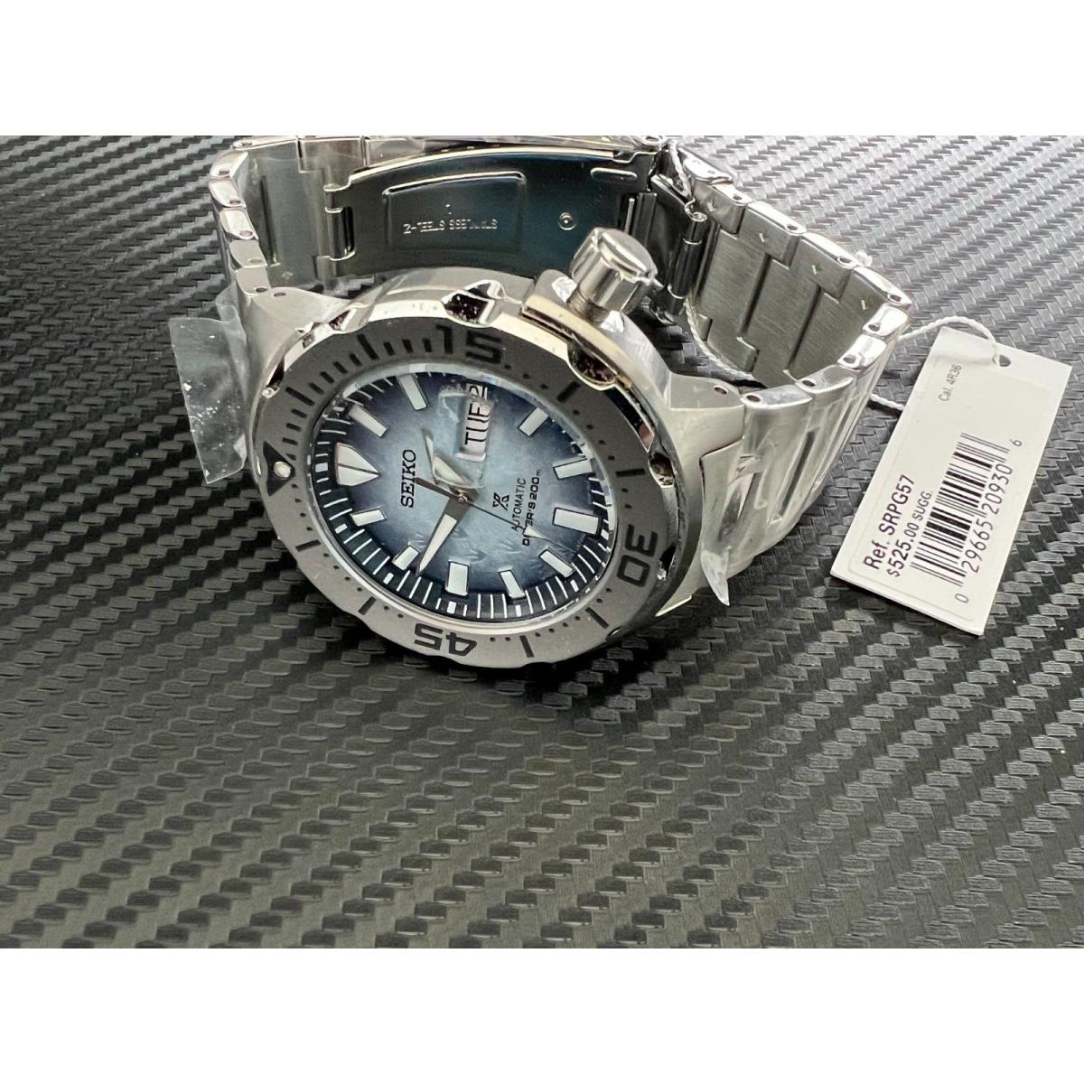 Seiko Prospex SRPG57 Antarctic Ice Gradient Die-stamped Penguin SRPG57-NEW