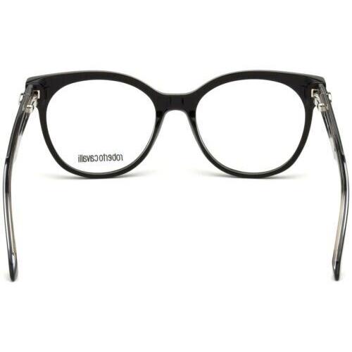 Roberto Cavalli Eyeglasses RC5049 A05 Black Full Rim Frame 52MM Rx-able ...