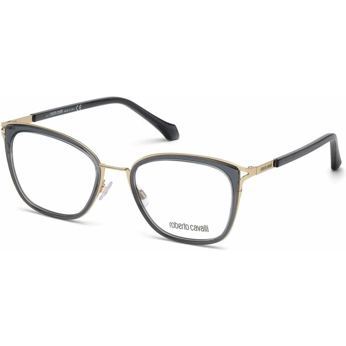 Roberto Cavalli Eyeglasses Maremma 5071 020 Gray Full Rim Frame 52MM Rx-able