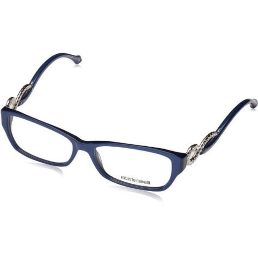 Roberto Cavalli Eyeglasses Praecipua 937 092 Blue Full Rim Frame 55MM Rx-able