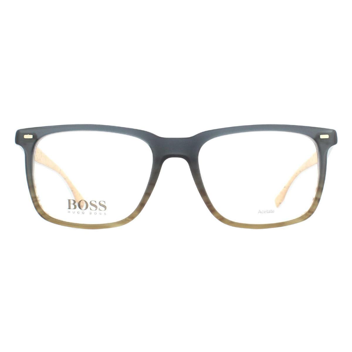 Hugo Boss Boss 0884 0R7 Eyeglasses Brown Palladium Frame 53mm