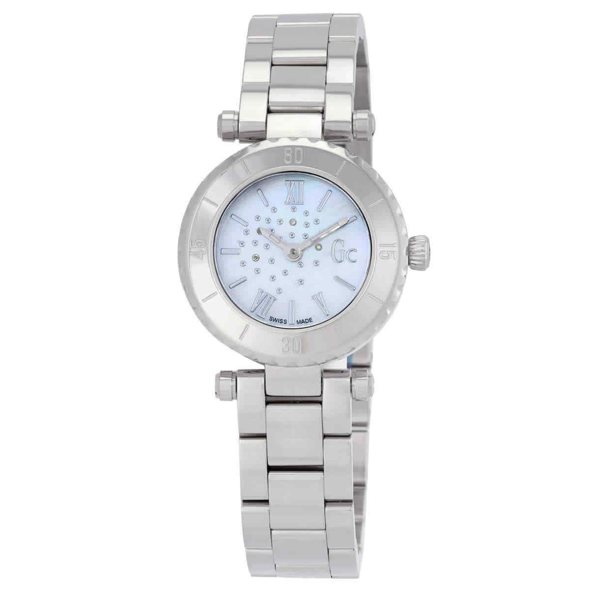 Guess Classic Silver-tone Dial Ladies Watch X70110L1S