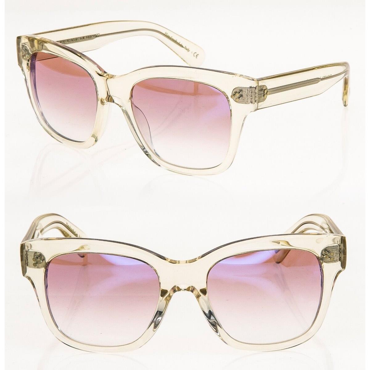 Oliver Peoples 5442 Melery Yellow Crystal Pink Rectangle Sunglasses  OV5442SU - Oliver Peoples sunglasses - 063214327134 | Fash Brands