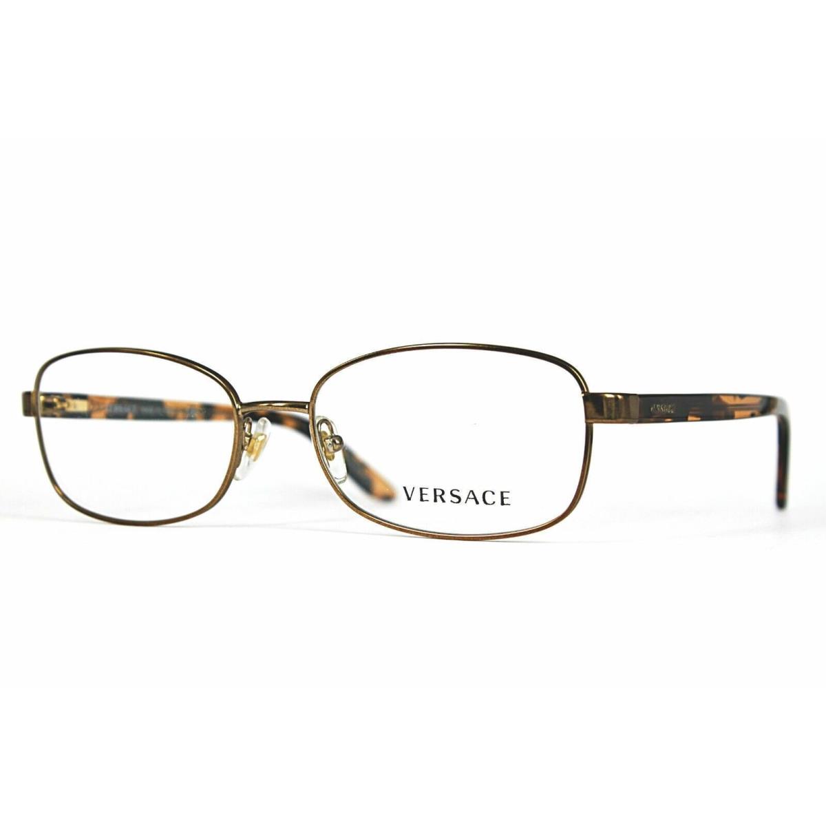 Versace Eyeglasses VE1213 1304 Bronze Brown Frames 53mm Rx-able ST