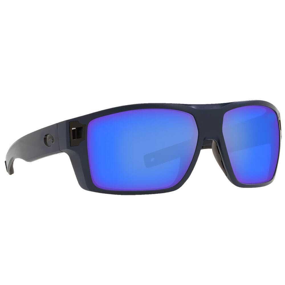 Costa Diego Matte Midnight Blue Sunglasses W/blue Mirror 580G 06S9034-90340562 - Matte Midnight Blue w/Blue Mirror 580G Lenses, Frame: Blue, Lens: Blue