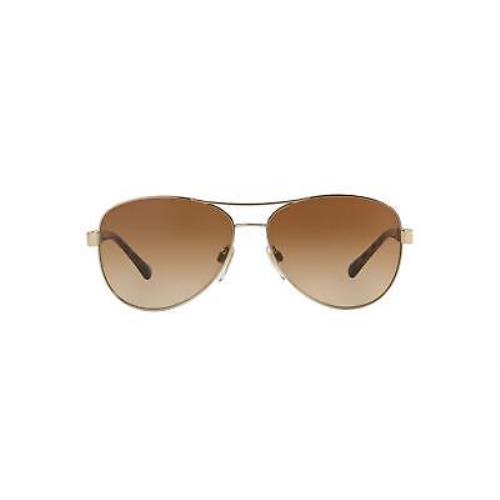 Burberry 3080 Sunglasses 114513 Gold