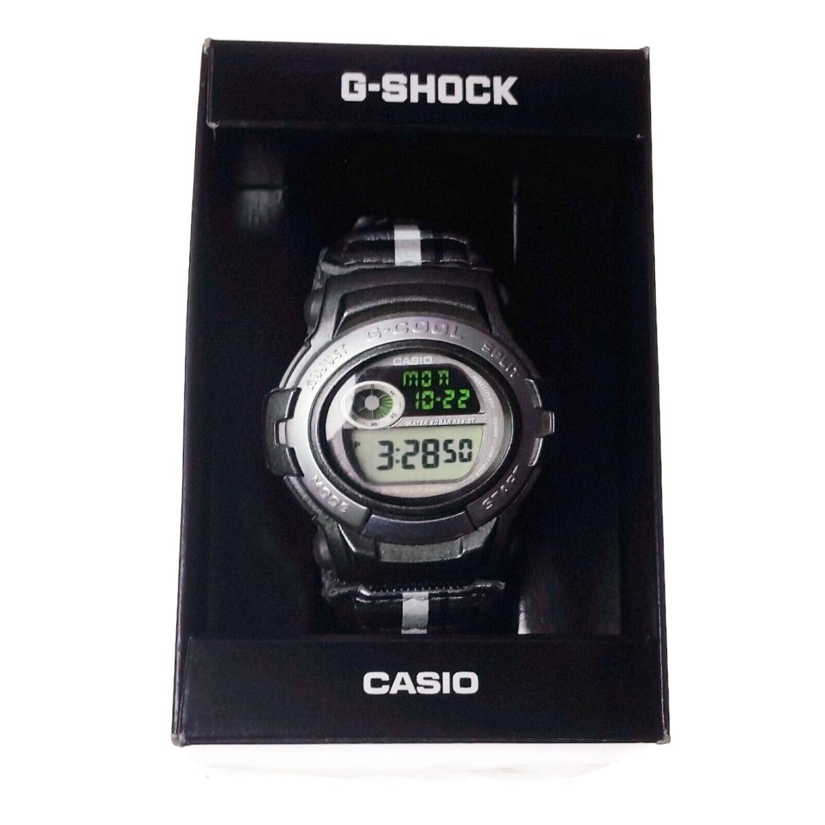 Casio G-cool G-shock G-mix Digital Gray Leather Watch GT 003 Wristwatch