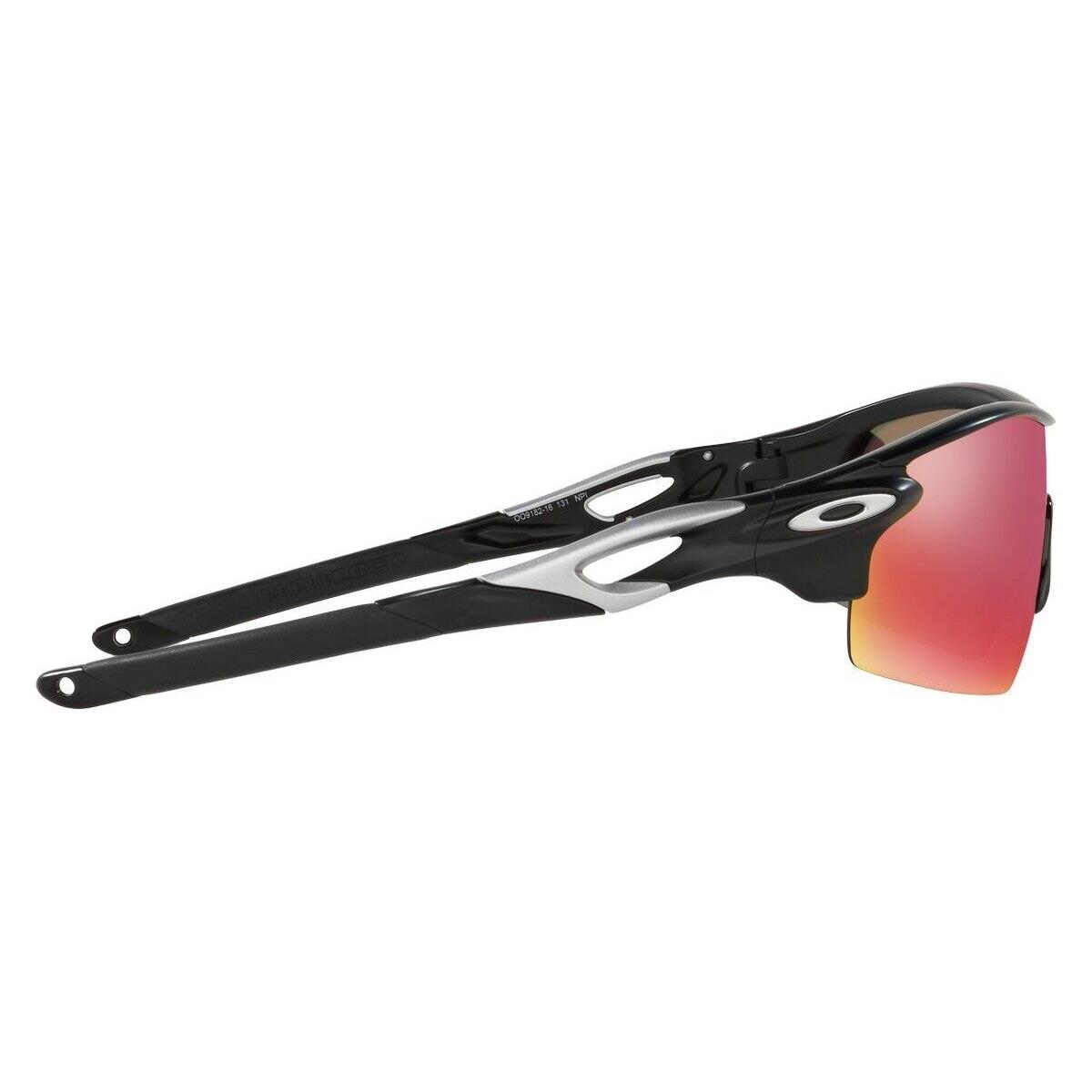 Oakley sunglasses RadarLock Pitch - Matte Black Ink Frame, OO Red Iridium Lens