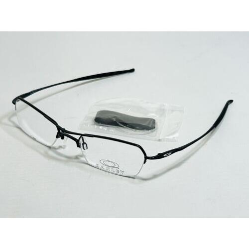 Oakley Metal Frames Only To Install Prescription Polished Black Reading -  Oakley eyeglasses - 700285775111 | Fash Brands