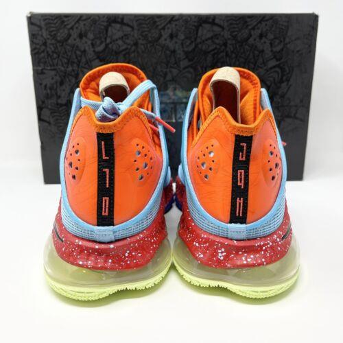 Nike shoes Lebron Low - Blue Chill/Black-LT Crimson 2