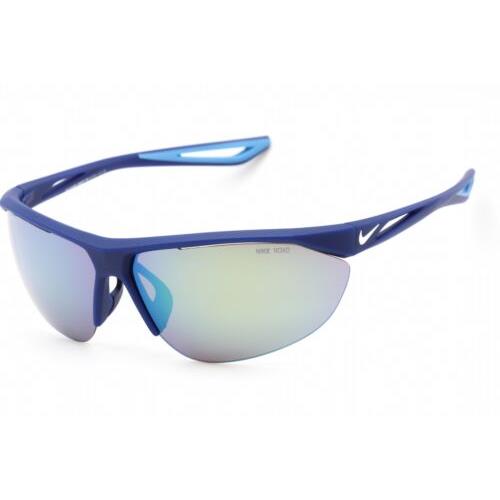 Nike NK-TAILWIND-SWIFT19M-EV1214-413-70 Sunglasses Size 70mm 0mm 11mm Blue Men - Blue Frame, Deepgreen Lens