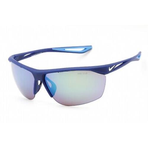 Nike Tailwind 19M EV1213 413 Sunglasses Blue Frame Green Lenses 70mm