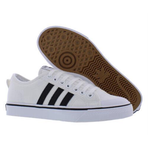 Adidas Nizza Mens Shoes - White/Black , White Main