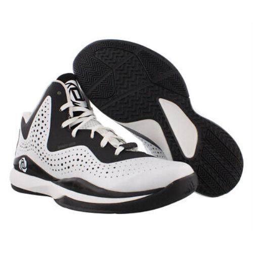 Adidas D Rose 773 Iii Basketball Mens Shoes - White/Black , White Main