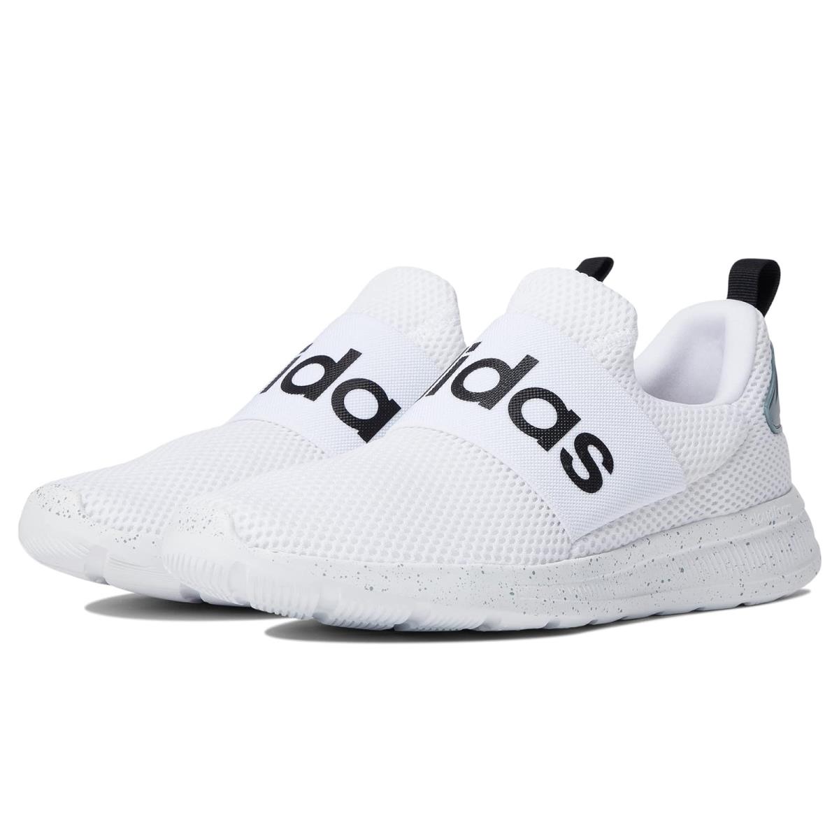 Man`s Sneakers Athletic Shoes Adidas Running Lite Racer Adapt 4.0 White/Black/Magic Grey Met