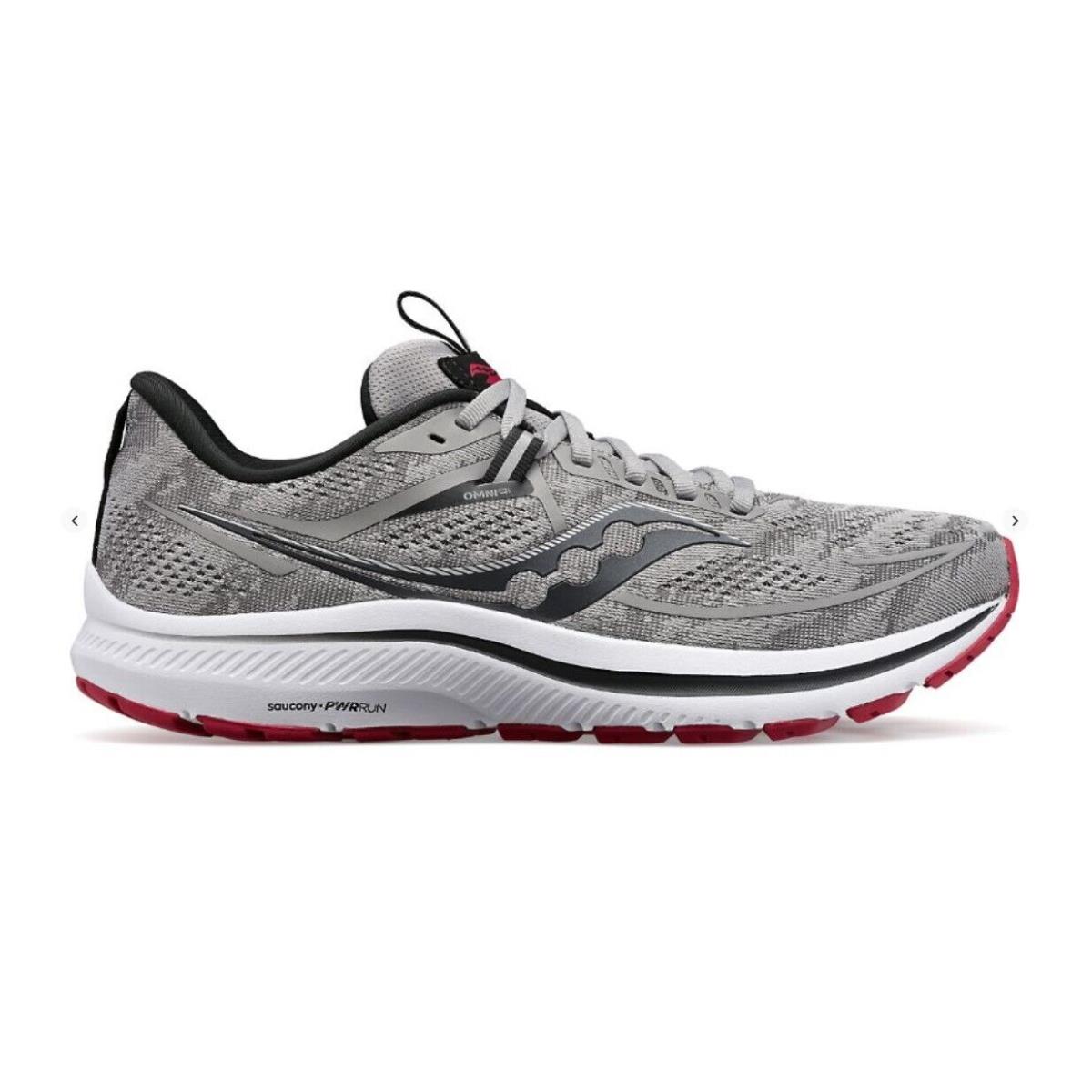 Saucony Men/women`s Hiking/running Shoes Alloy/Garnet