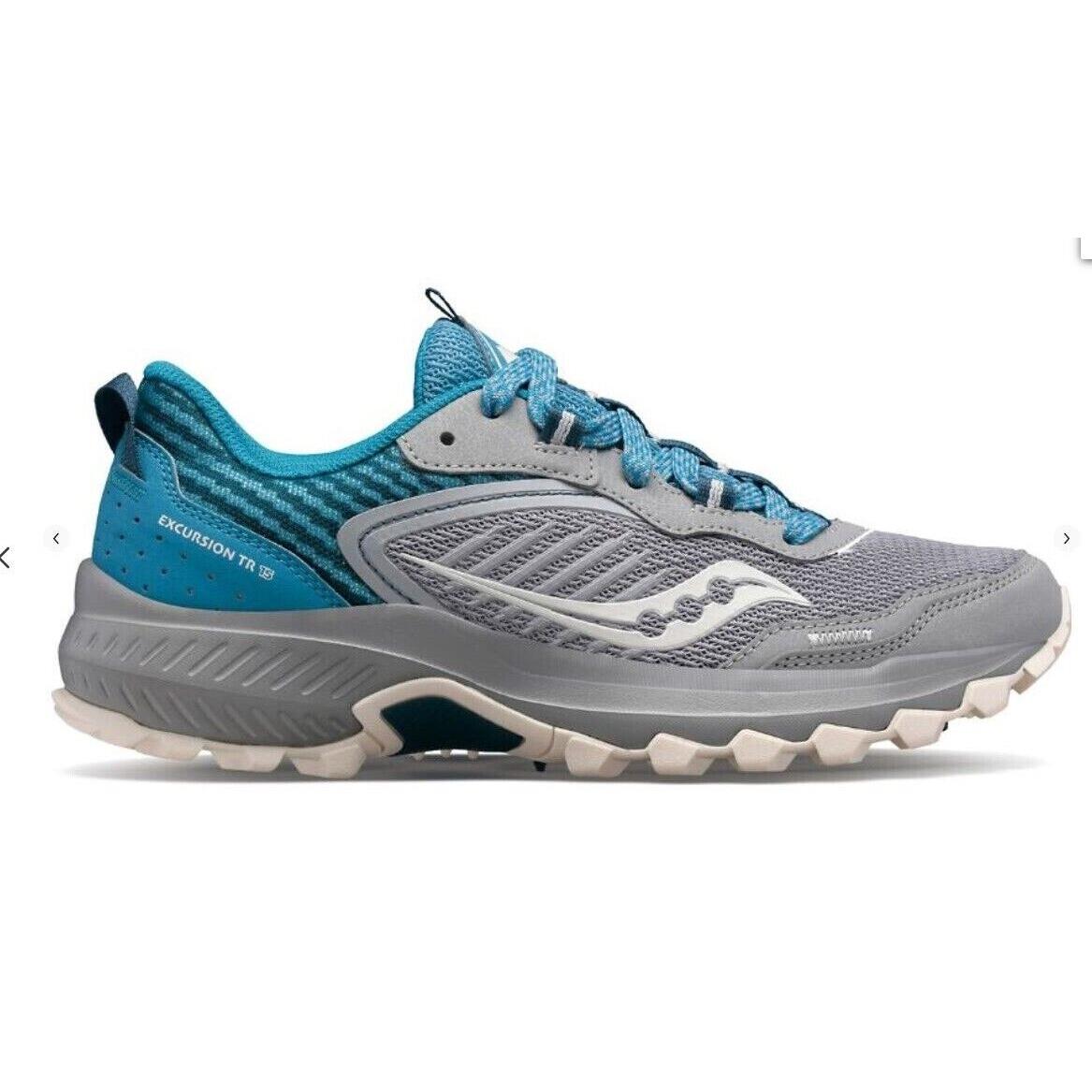 Saucony Men/women`s Hiking/running Shoes Alloy/Topaz