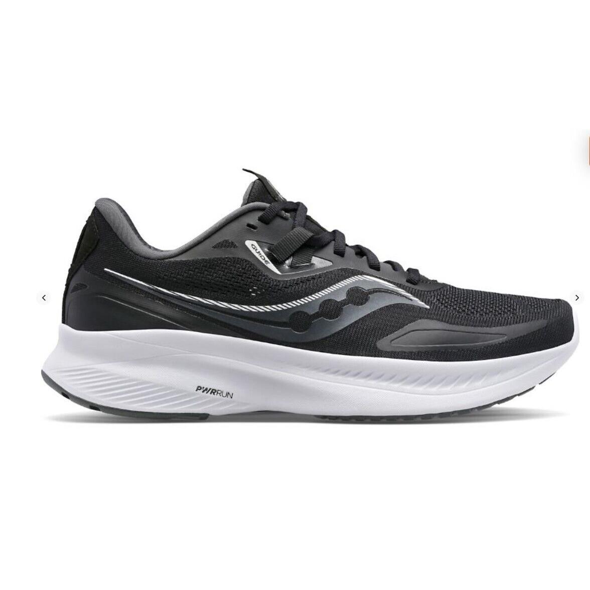 Saucony Men/women`s Hiking/running Shoes Black/White