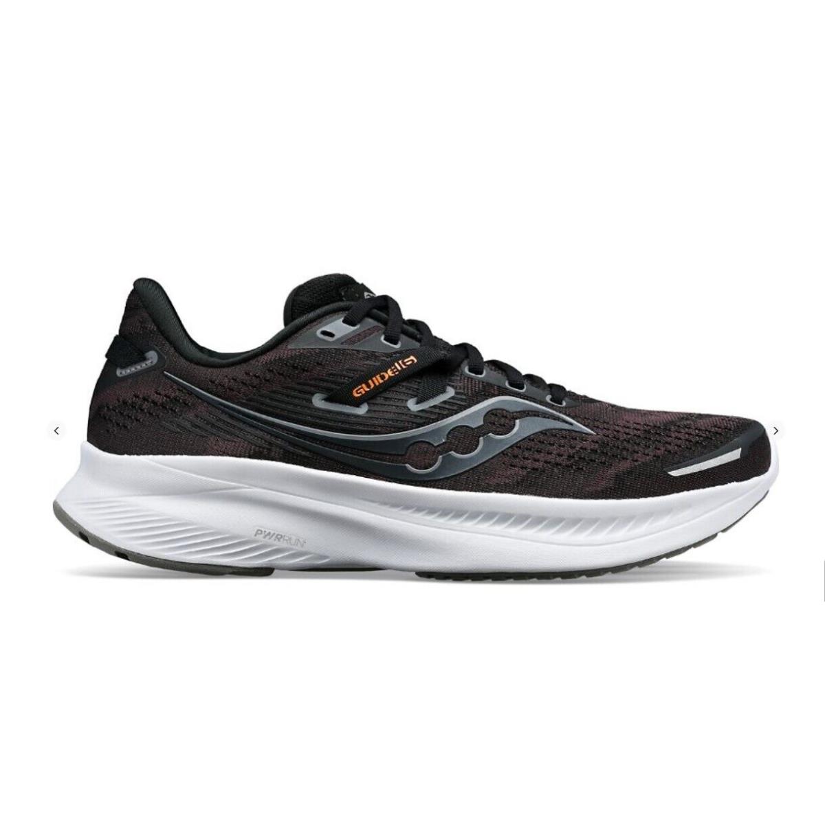 Saucony Men/women`s Hiking/running Shoes Blackk/White