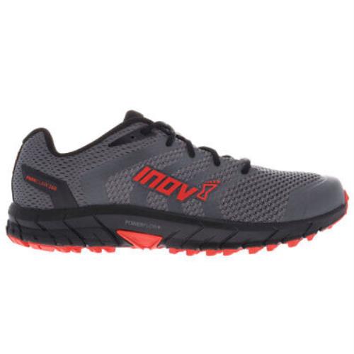 INOV-8 Men`s Parkclaw 260 Knit Grey/black/red Running Shoe 000979-GYBKRD-S-01