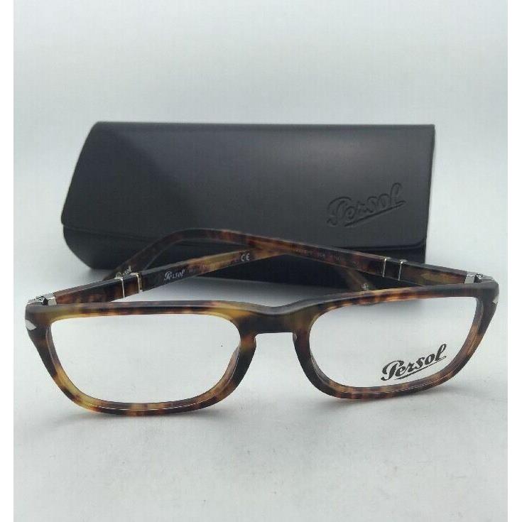 Persol Rx-able Eyeglasses 2972-V 108 51-17 140 Caffe` Tortoise Frame W/clear