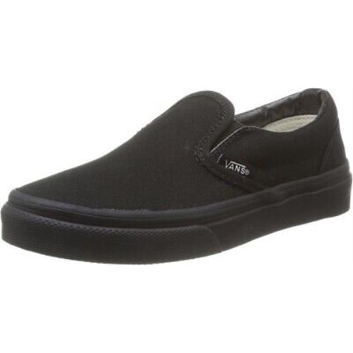 Vans Kids Classic Slip-on Sneaker Shoe Black/Black