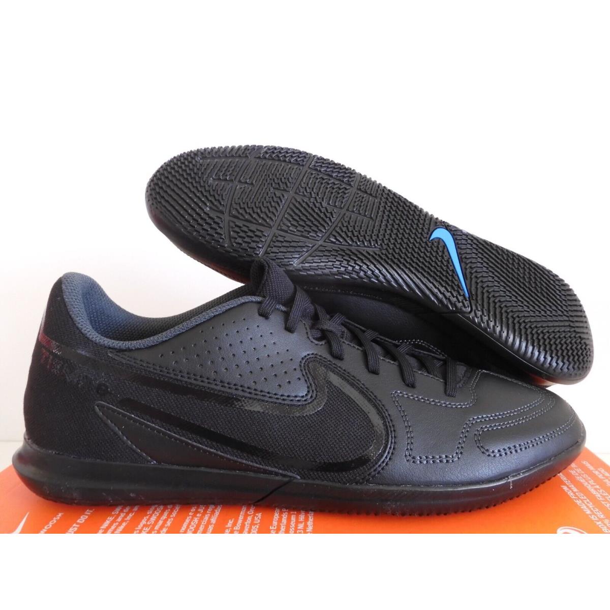 Nike Tiempo Legend 9 Club IC Indoor Soccer Cleats Black SZ 10 DA1189-001