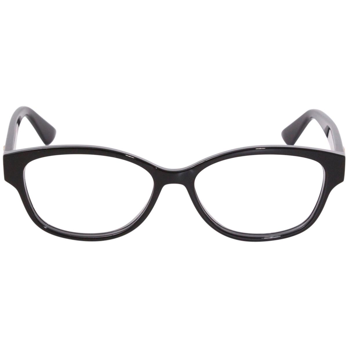 Gucci Women`s GG0639OA 001 Eyeglasses Frame Black Full Rim Cat Eye 53mm