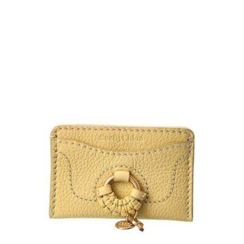 Chloé See By Chlo Hana Leather Card Holder Women`s Yellow