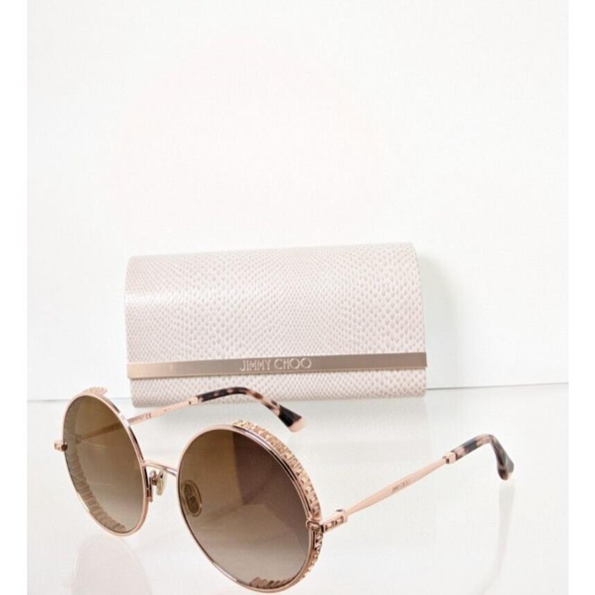 Jimmy Choo Sunglasses Goldy/s Ddbjl Rose Gold Frame Goldy