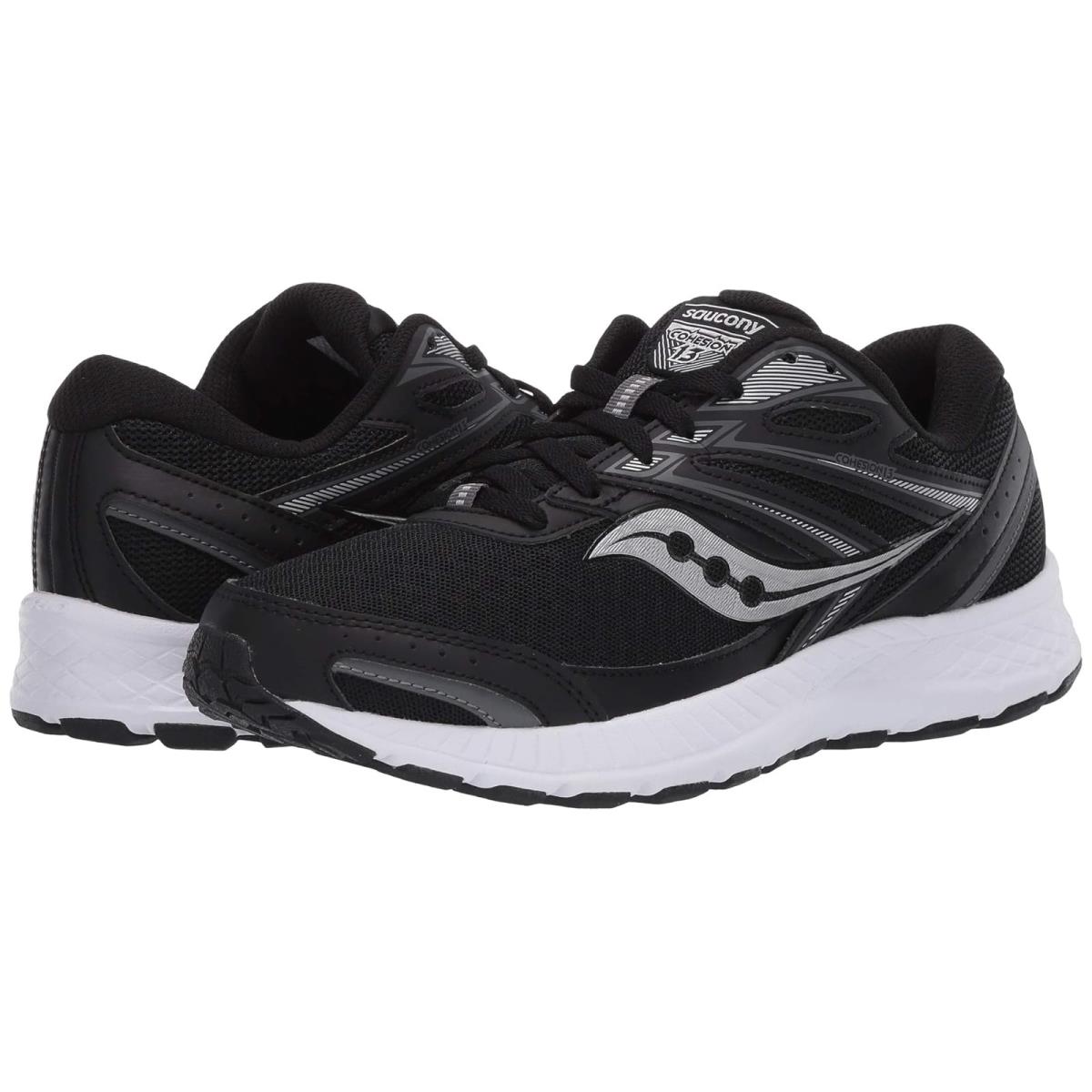 Woman`s Sneakers Athletic Shoes Saucony Versafoam Cohesion 13 - Black/White