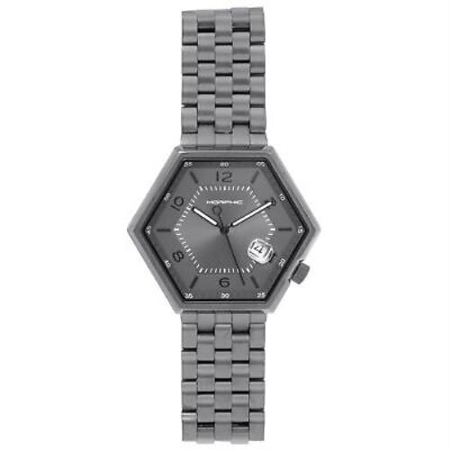 Morphic M96 Series Bracelet Watch W/date - Gunmetal