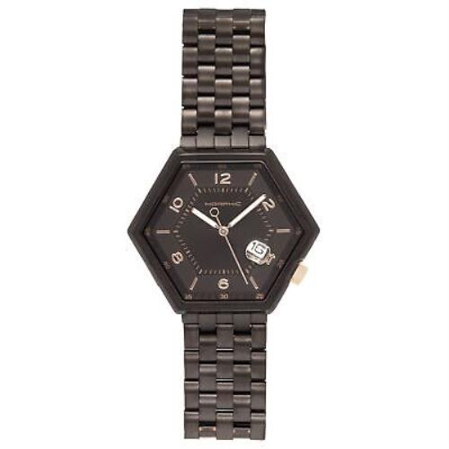 Morphic M96 Series Bracelet Watch W/date - Black