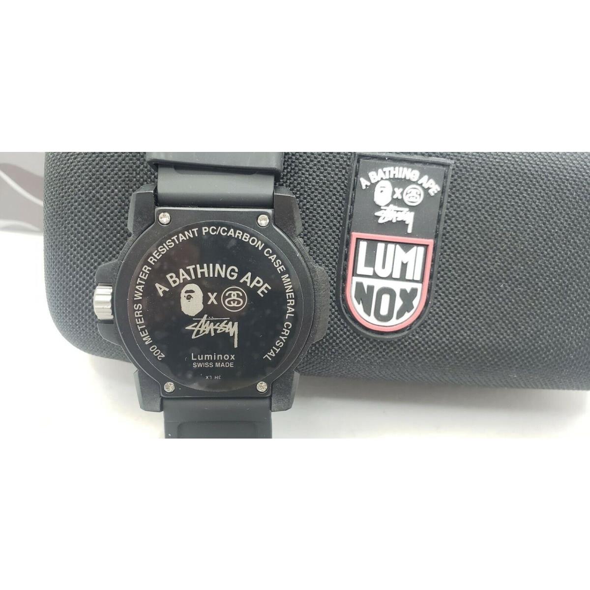 希少品】APE x STUSSY Luminox Watch 限定ウォッチ 時計 腕時計