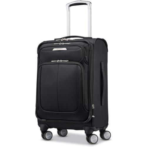 Samsonite Solyte Dlx Softside Expandable Luggage with Spinner Wheels Midnight