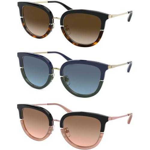 Tory Burch Women`s Split-frame Phantos Sunglasses w/ Gradient Lens - TY6073