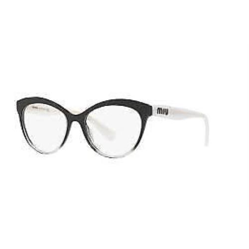 Miu Miu Rx Eyeglasses MU 04RV-1141O1 Black W/demo Lens 53mm