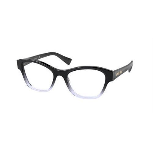 Miu Miu MU08TV-05T1O1-50 Black Eyeglasses
