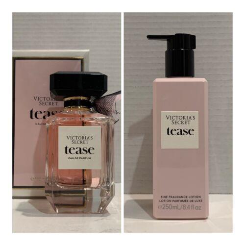 Victoria`s Secret Tease Eau de Parfum 3.4 Fl.oz. and Fragrance Lotion