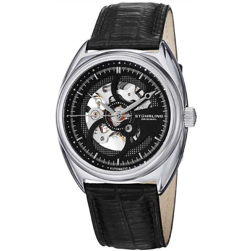 Stuhrling 381 33151 Classic Delphi Tandem Skeleton Automatic Men`s Watch