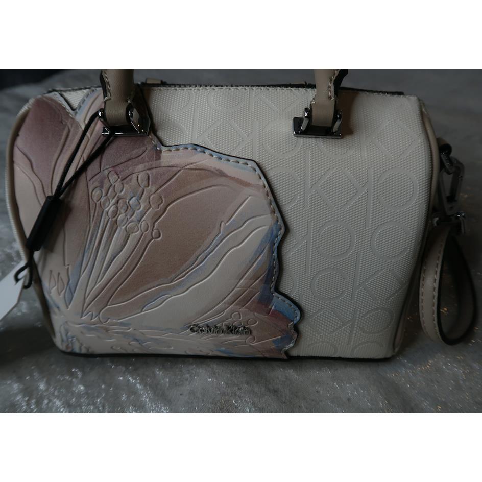 Calvin Klein, Bags, Calvin Klein Crossbody Sandstone Beige Floral Pattern