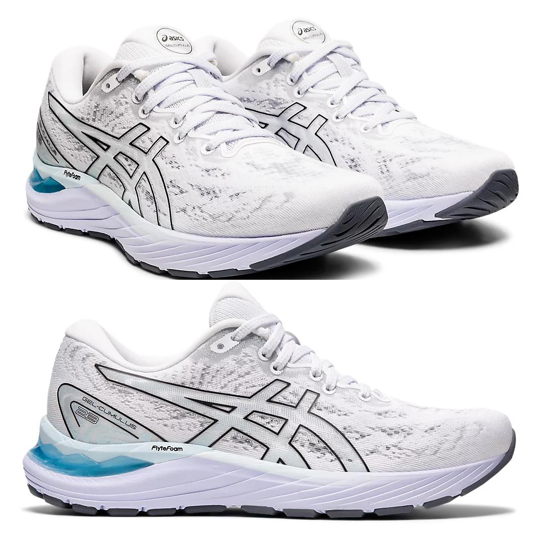 Asics Gel-cumulus 23 Knit 1012A888-100 Women`s Running Casual Shoes ...