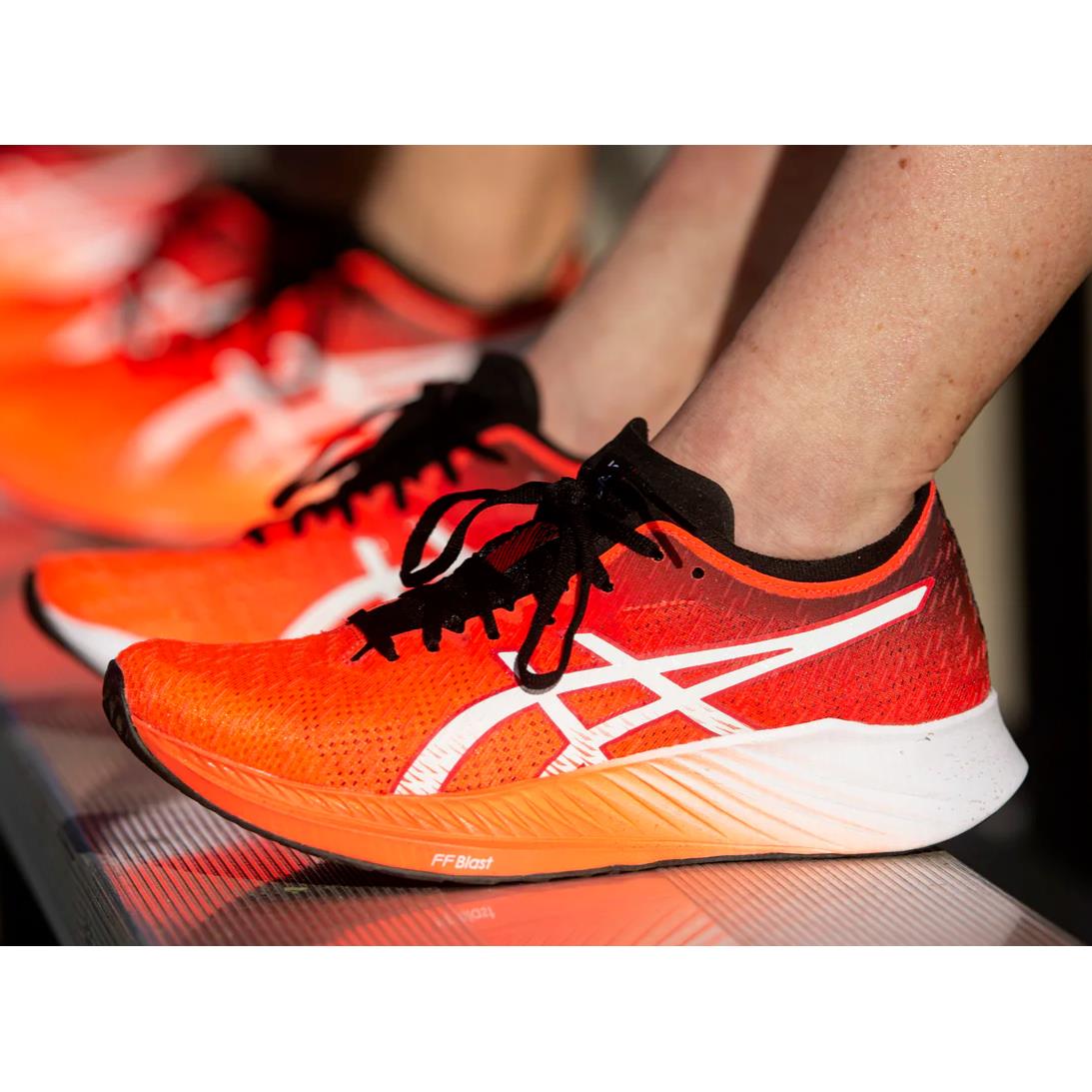 Asics Magic Speed 11012A895-600 Sunrise Red Lightweight Women`s Running Shoes