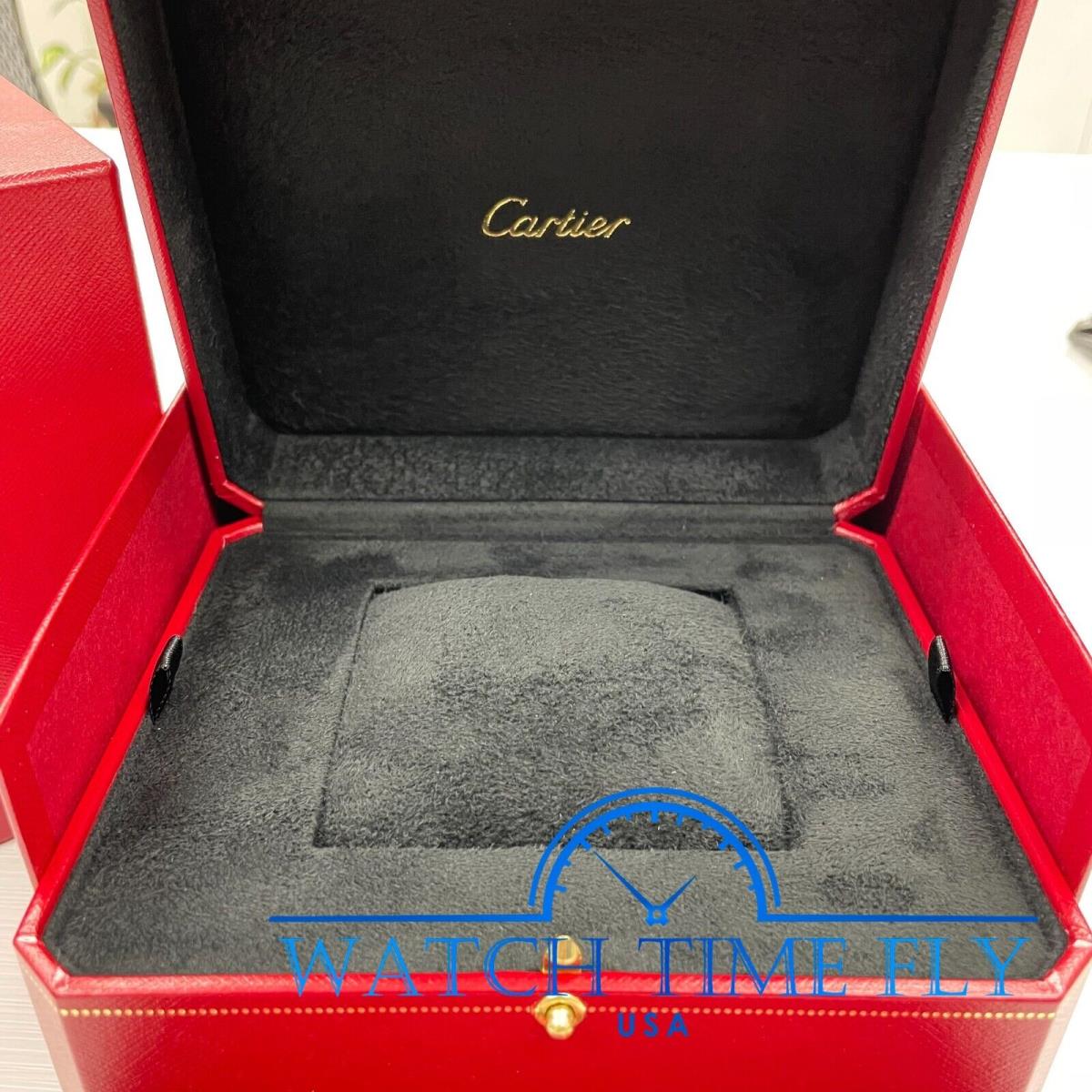 Red Cartier Watch Box with Outer Box