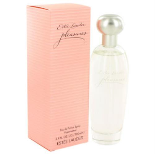 Estee Lauder Pleasures Women 3.4 oz 100 ml Eau De Parfum Spray
