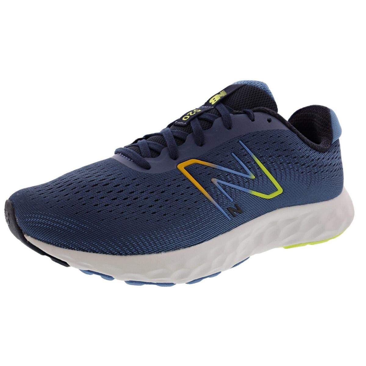 New Balance Men`s 520 v8 2E Wide Width Lightweight Running Shoes ECLIPSE / COSMIC PINEAPPLE