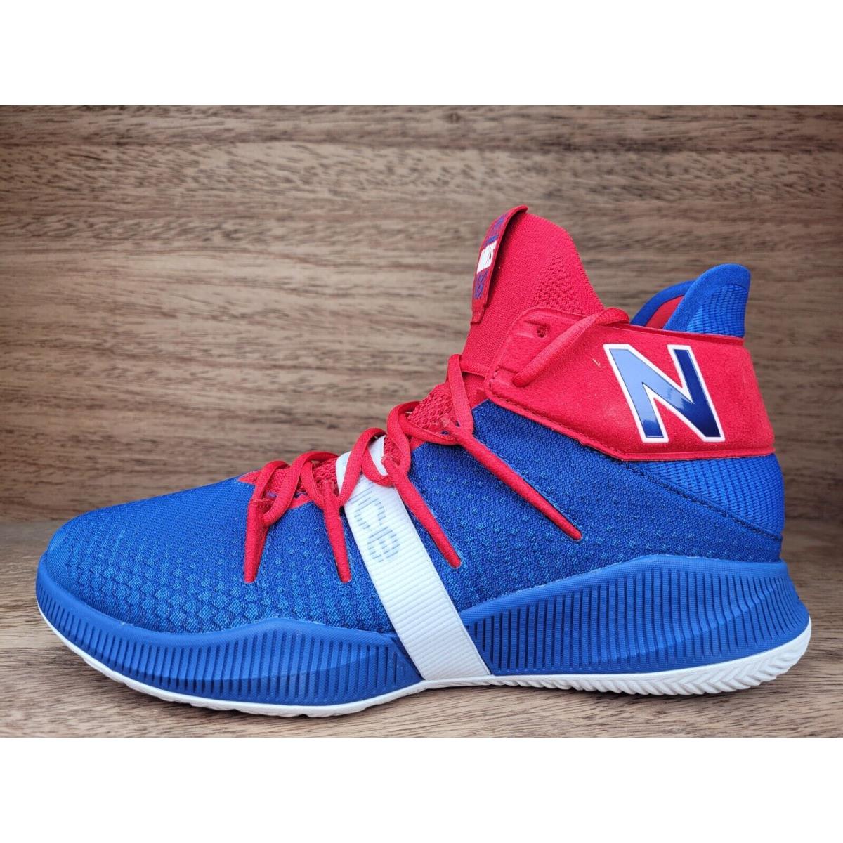 New Balance Men`s Kawhi Omn1s Clippers Basketball Shoes Red White Blue
