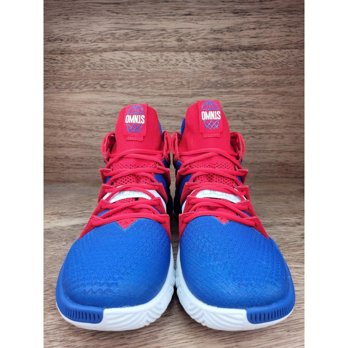 New Balance Men`s Kawhi Omn1s Clippers Basketball Shoes Red White Blue